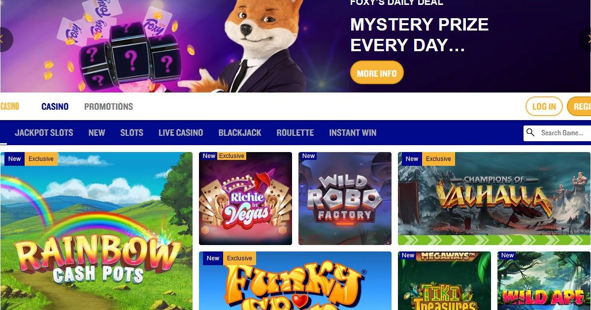 Foxy Casino Reviews | Online Poker Reviews 2019: Foxy Casino Reviews ...