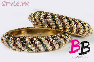 beautiful and latest bangle collections and designs, 2012, images, picures
