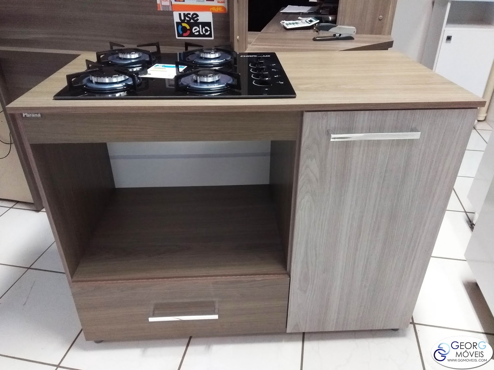 Balcao Para Cooktop E Forno Smart Espresso Moveis Branco Gabinete De Cozinha Balcao De Cozinha Magazine Luiza