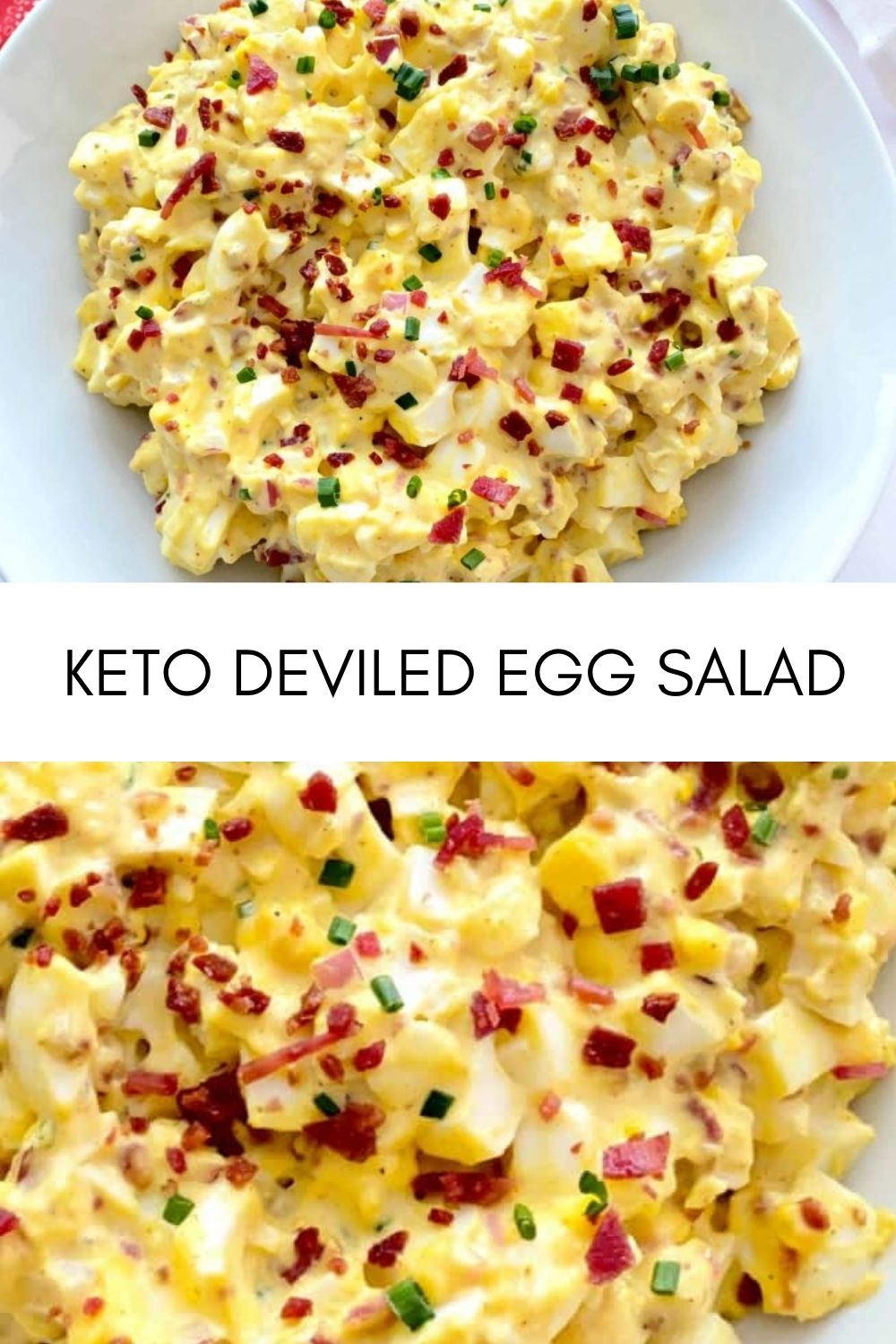 KETO DEVILED EGG SALAD yanny bakes