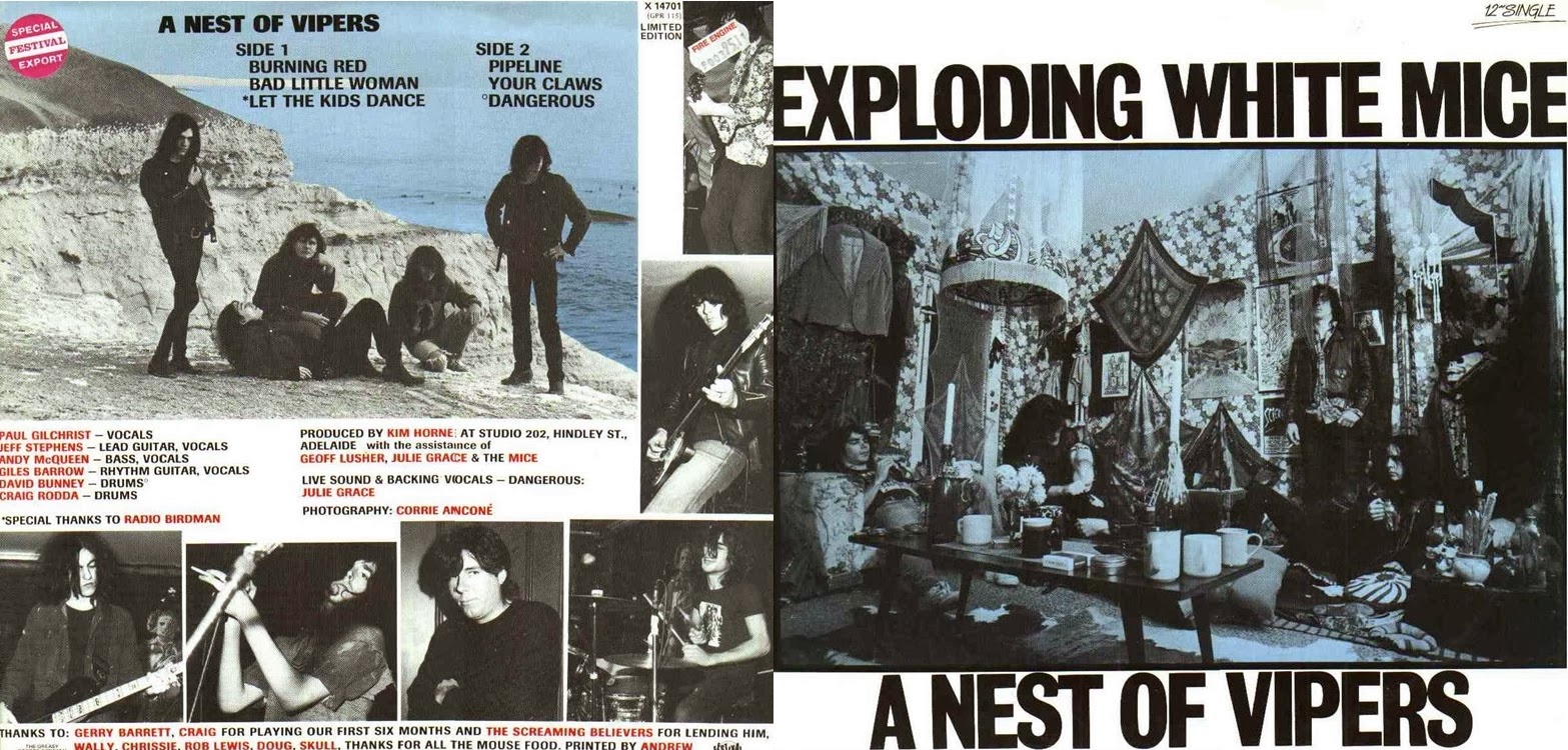 The Fuckraker: Exploding White Mice 1983 - 1999 Australia, Punk