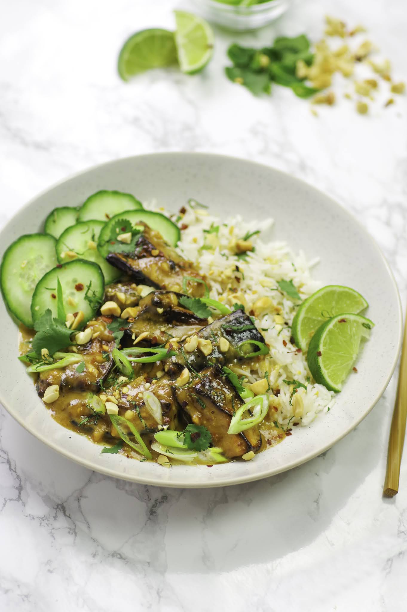 Satay Aubergine Euphoric Vegan