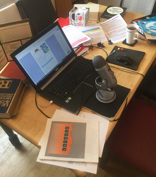 The only useful play aid is the coffee