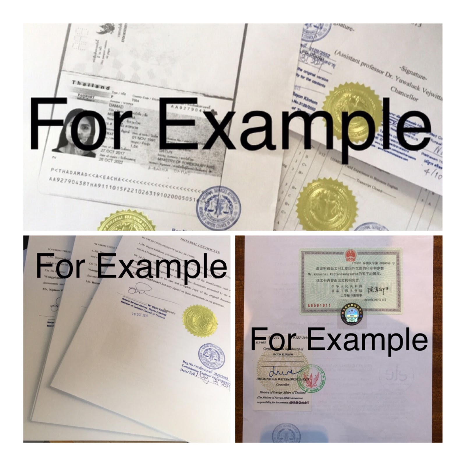 Notary public รับรองเอกสาร 086 706 1079 onsite services in bangkok Thailand