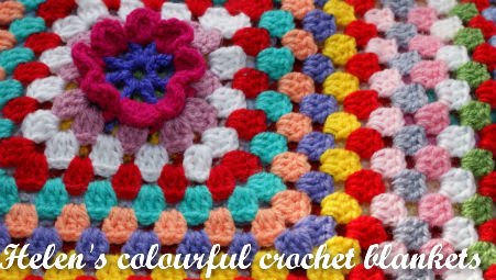 Helen's Colourful Crochet Blankets