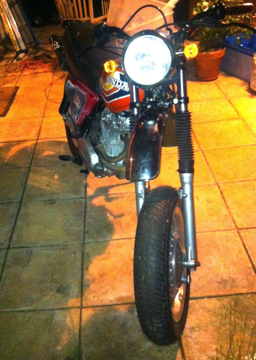 Crispy Cycles XL500S a few happy snaps....