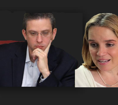 Carmen Yulin y Alejandro