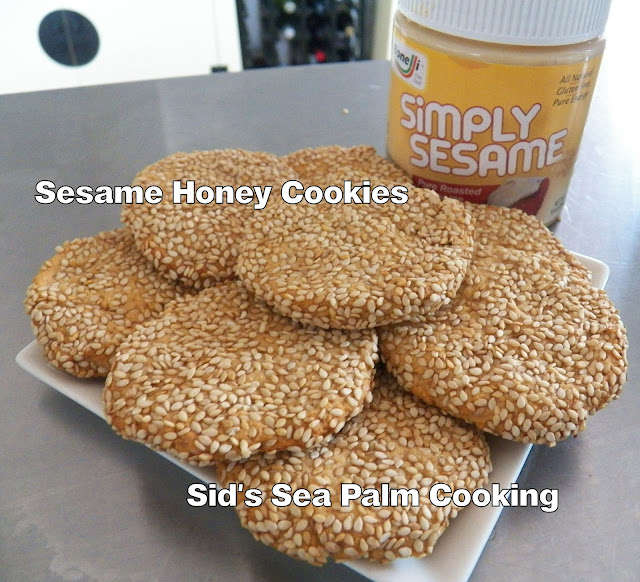 Sesame Honey Cookies