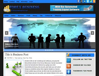 forex-business-blogger-template