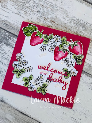 Stampin up Sweet Strawberry