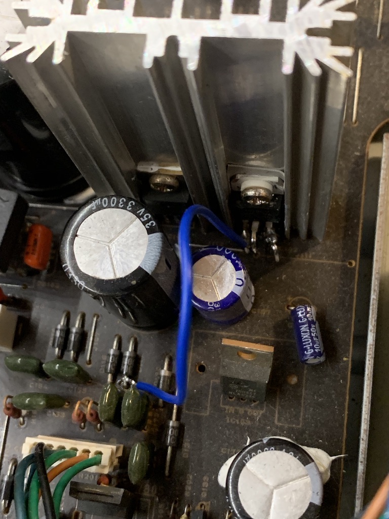 Fix protection mode on Denon DRA 395