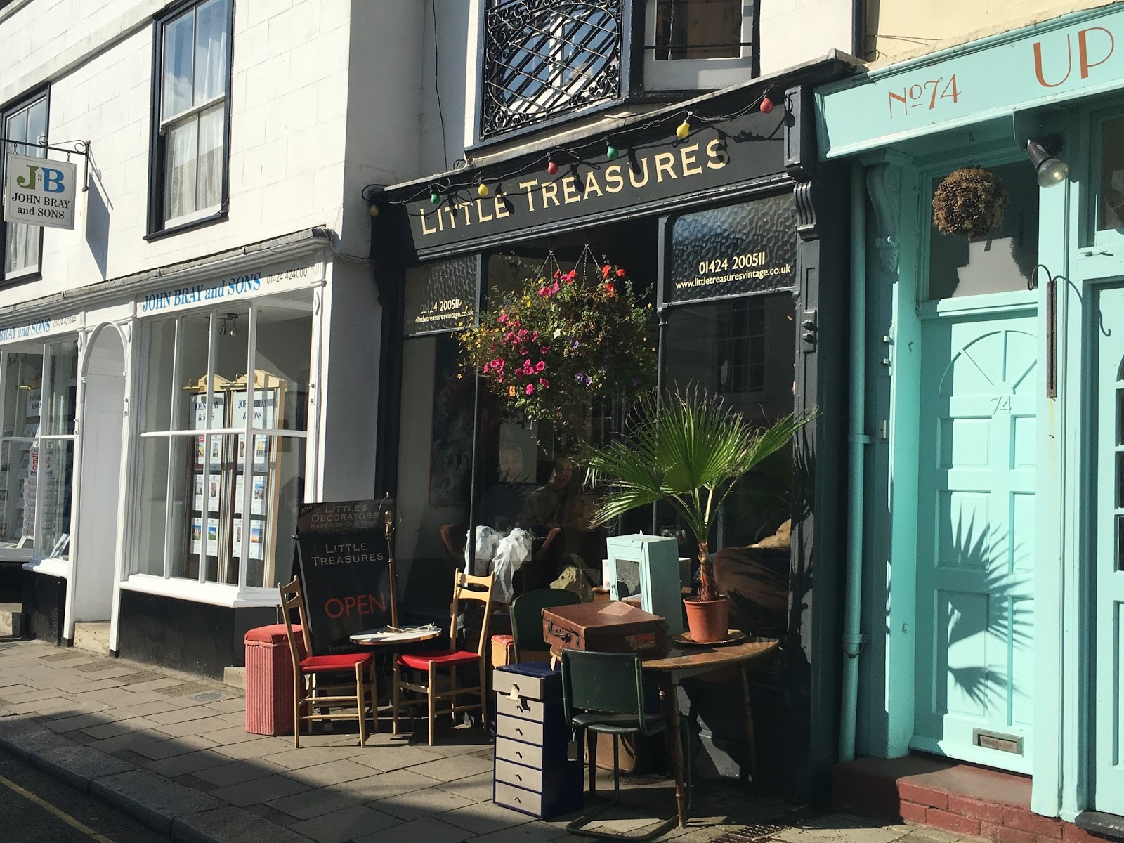 Hastings Old Town antique and junk shops