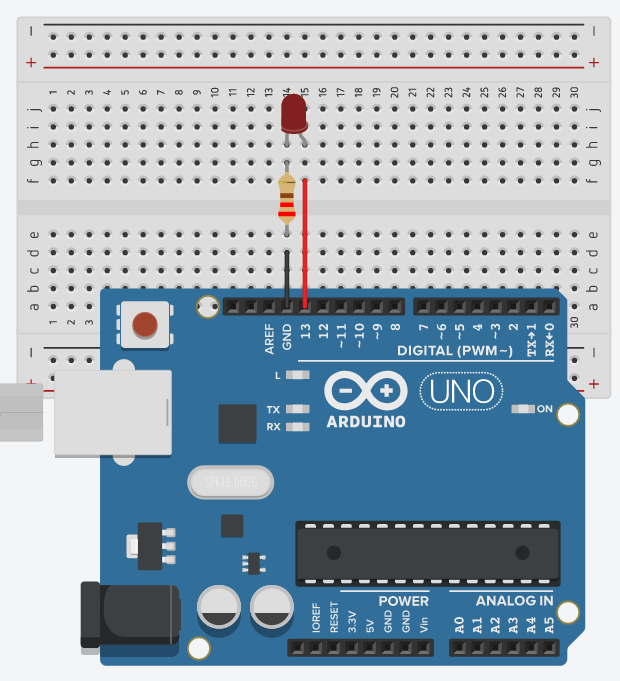 Tutorial Arduino Uno Led Blink Menggunakan Tinkercad Tinkercad Images