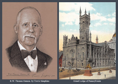 R.W. Thomas Gamon. Grand Master. Grand Lodge of Pennsylvania. by Travis Simpkins