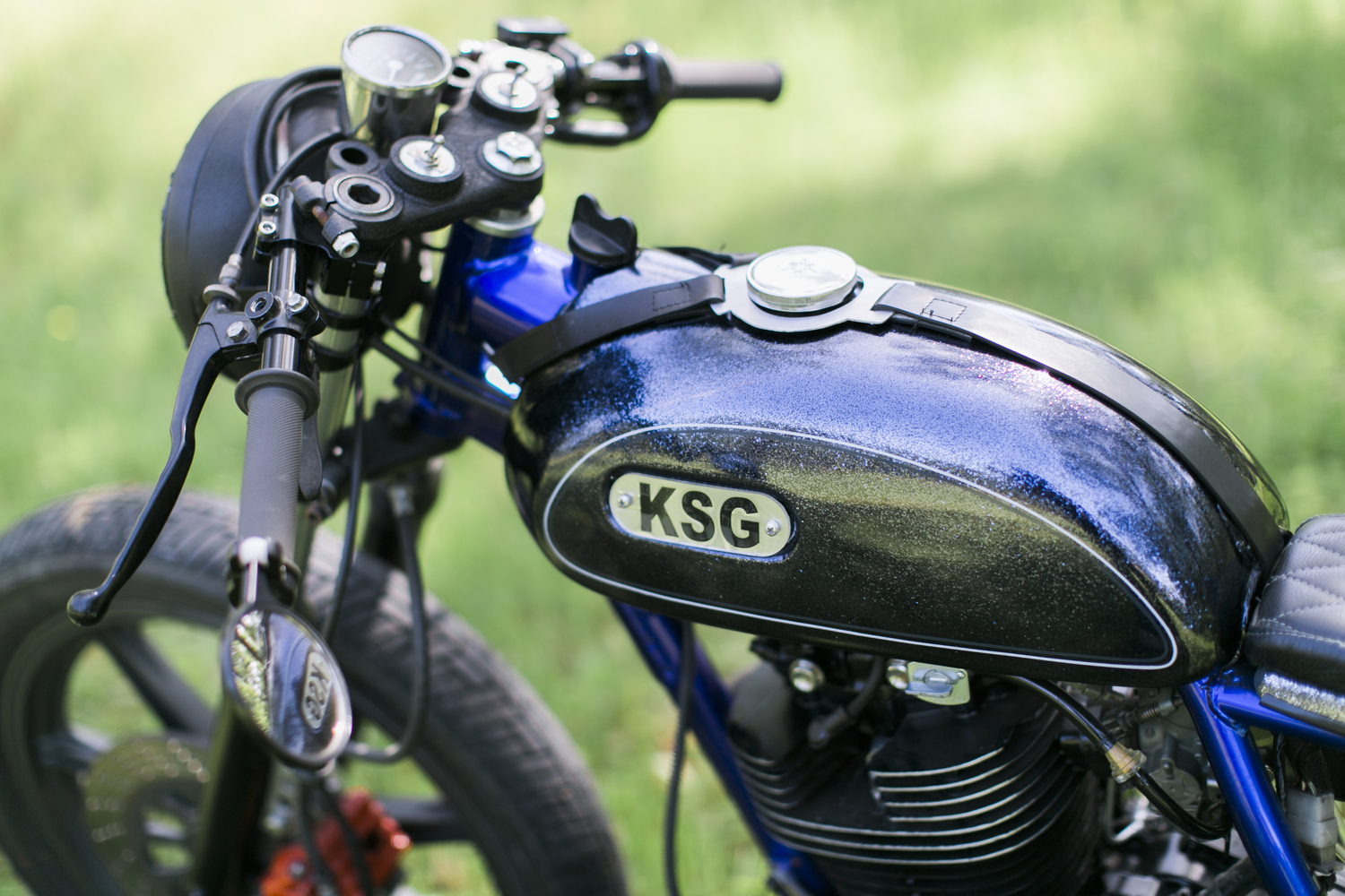 Hell Kustom Yamaha SR500 1977 By Kickstart Garage