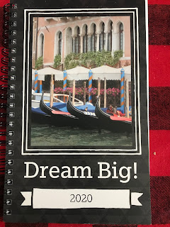 Dream Big 2020 with a photo of Venice, Italy