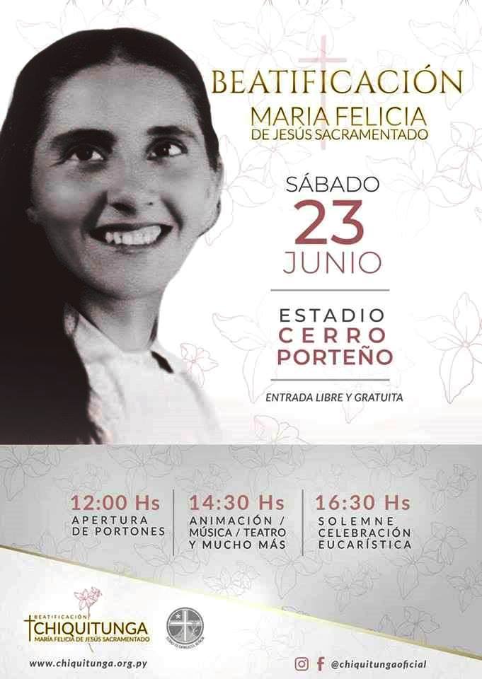 Santidad Carmelitana María Felicia de Jesús Sacramentado (Chiquitunga)