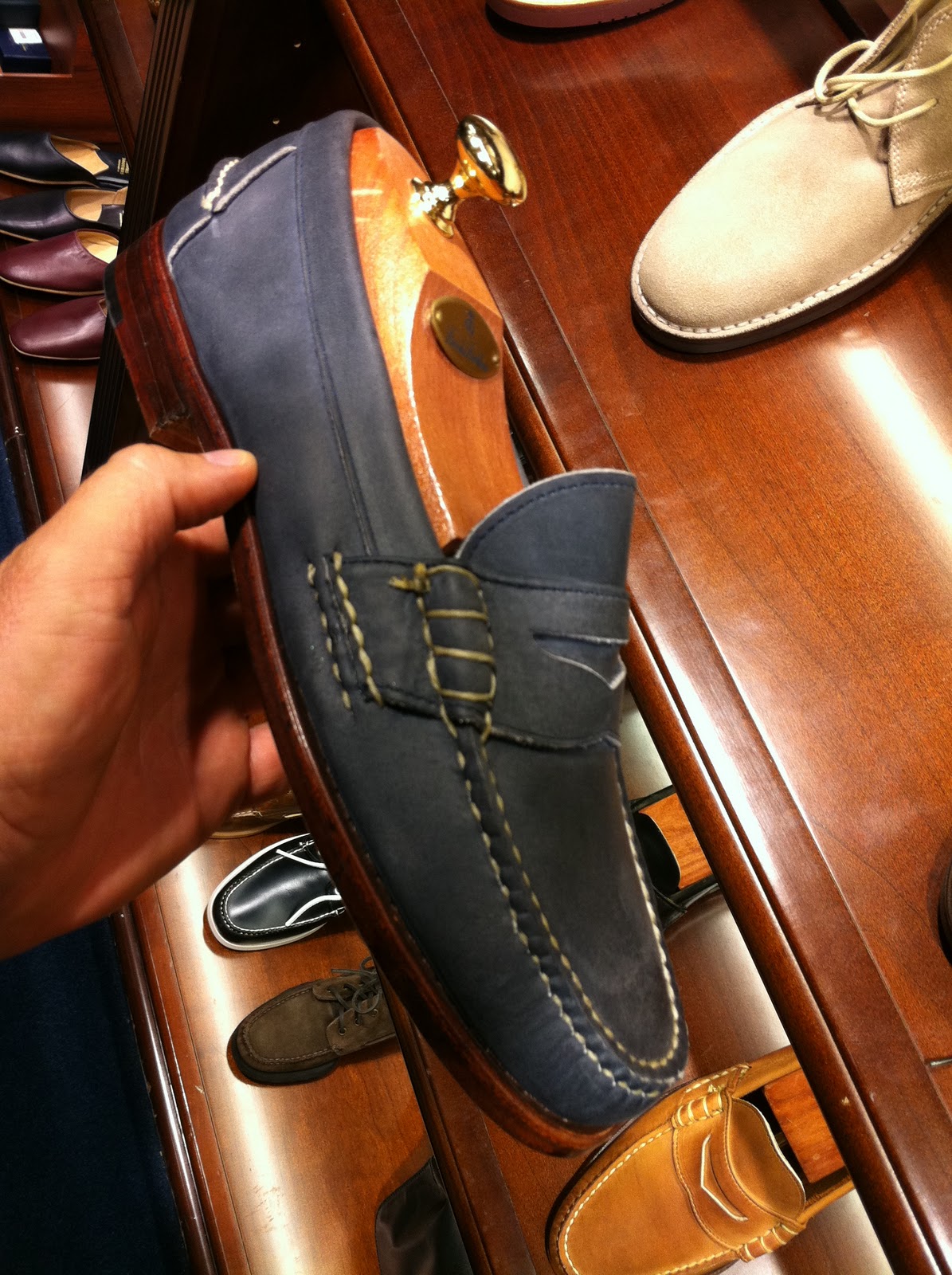 Maxminimus: Navy Blue Weejuns--You Can Thank Me Later