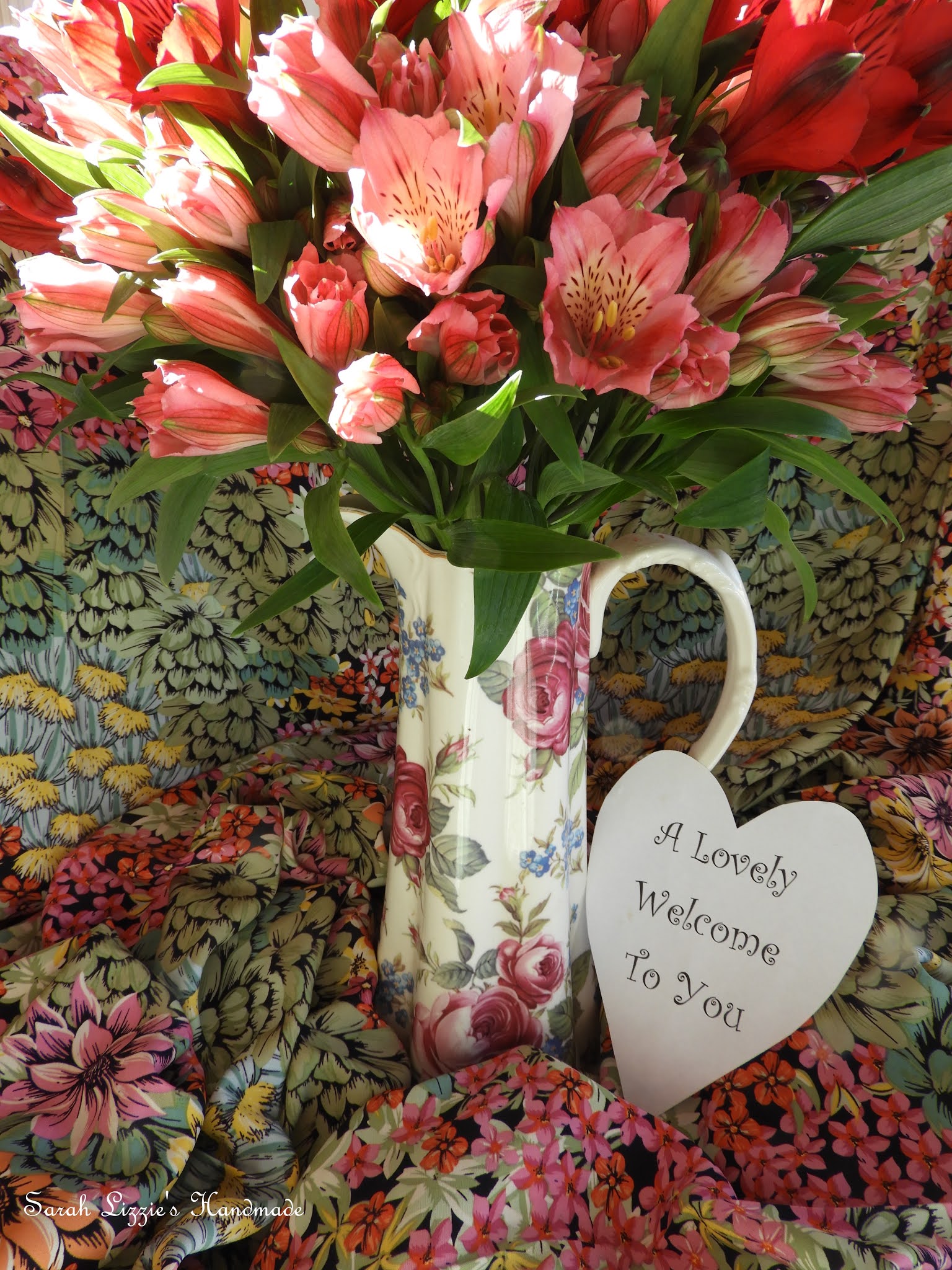 Sarah Lizzies Flowers In Her Hair, Flowers Everywhere