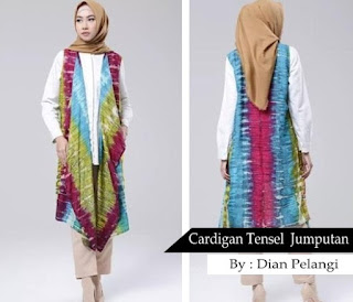 Model Outer Pendek Tanpa Lengan