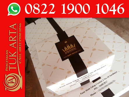 cetak packaging brownies