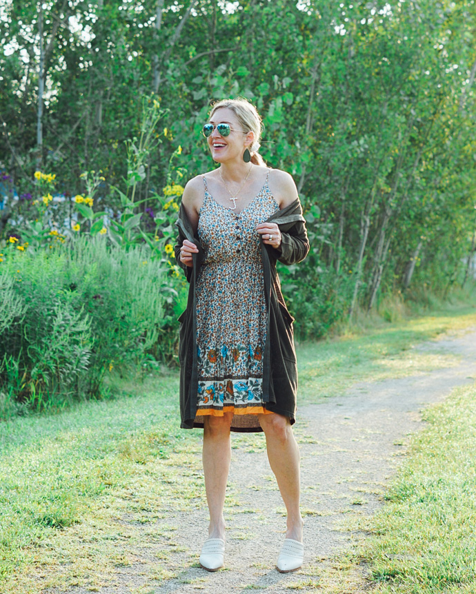 How to Transition Your Summer Dresses Into Fall