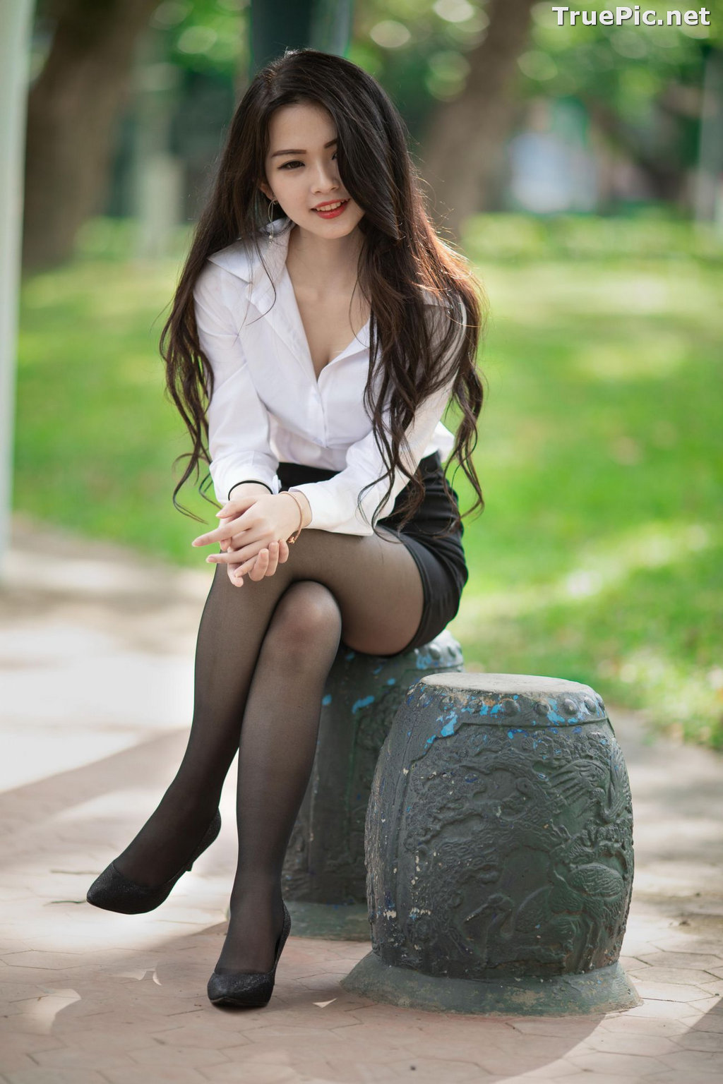 Image Taiwanese Model - 杨宓凌 - Concept The Office Girl - TruePic.net - Picture-49