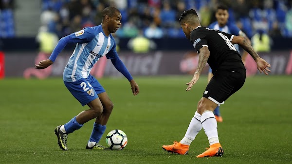 El Málaga vuelve a caer, esta vez ante el Sevilla (0-1)