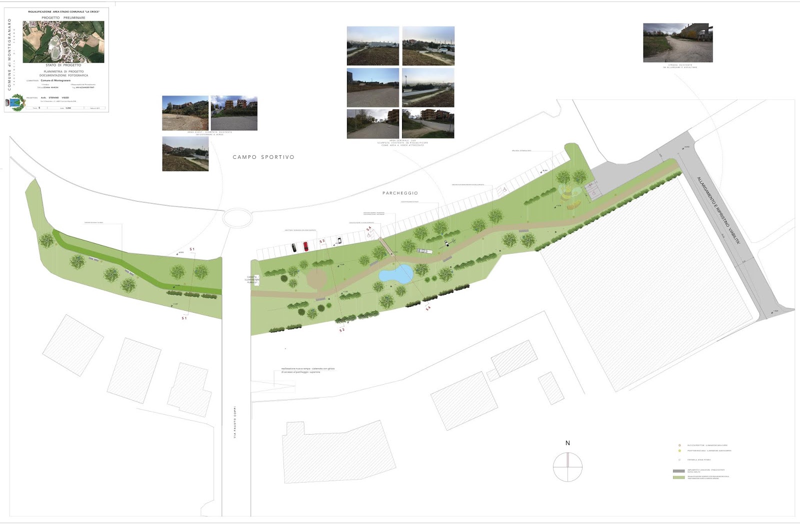 L'Ape Ronza Ecco il progetto per la zona La Croce. Lo scheletro del