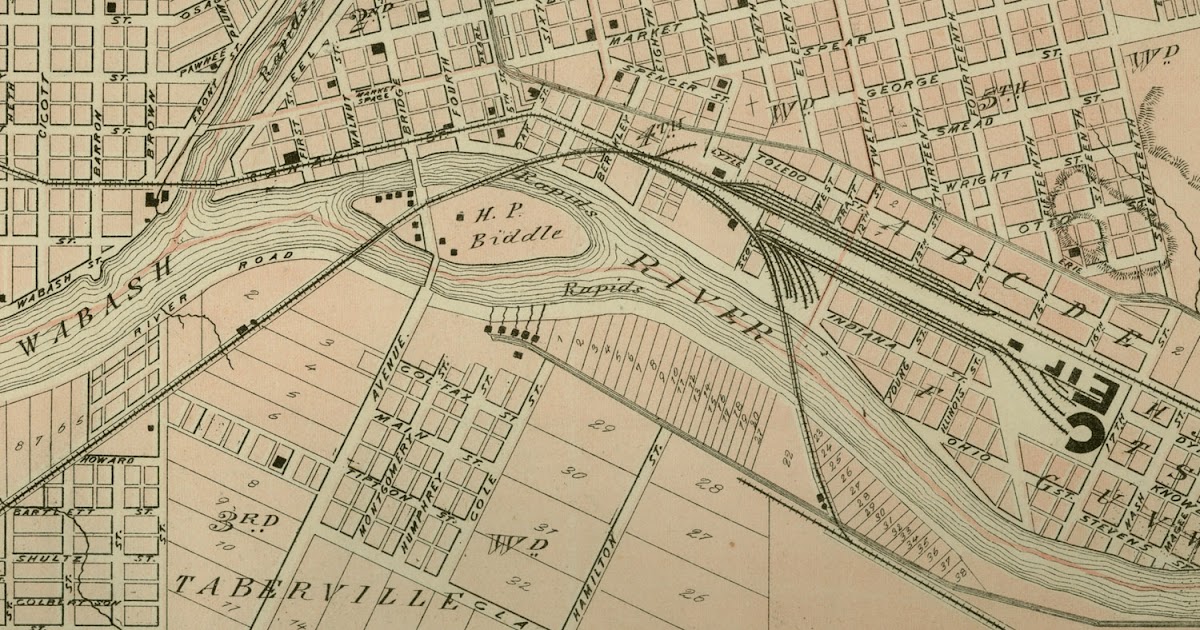 Towns and Nature Logansport, IN Wabash and Erie Canal and Mill Race