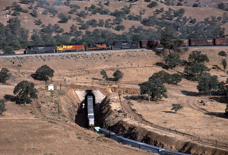 Tehachapi Loop California Rail Pass