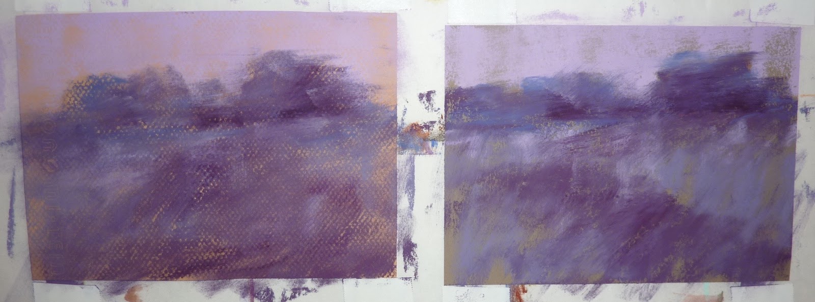 Painting My World Bumpy or Smooth? A Side by Side Demo on Canson