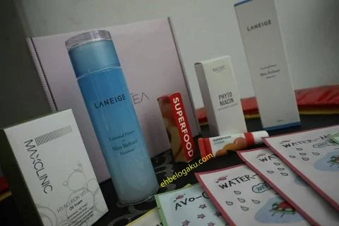 skincare, Cosmetic, review product, Mekap dari korea, Skincare yang diterbangkan terus dari korea