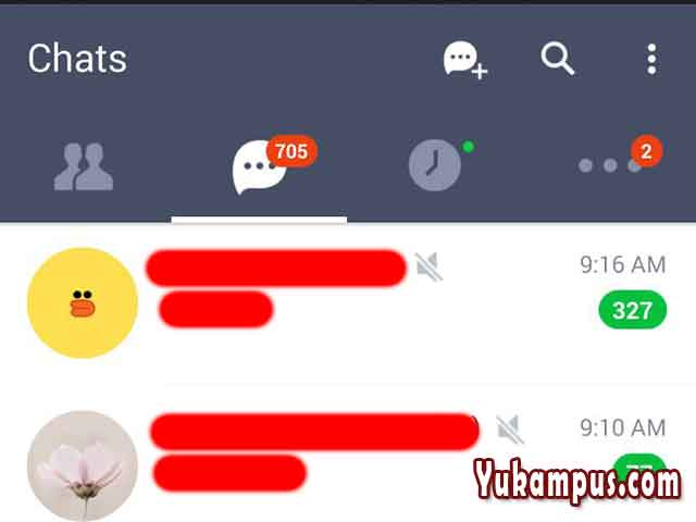 Cara Mengetahui Siapa Yang Baca Chat Grup Line Yukampus