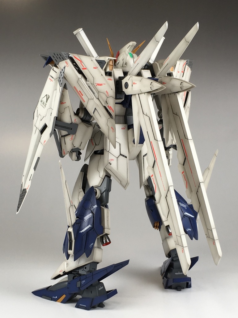 Painted Build: RECKLESS STUDIO 1/144 RX-105 Xi Gundam