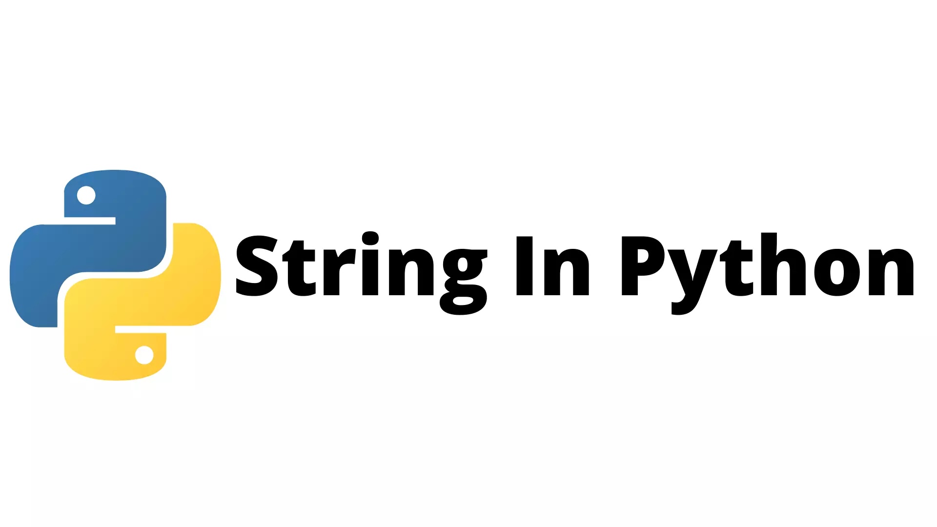 string in python