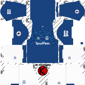 Everton FC 2019/2020 Kit - Dream League Soccer Kits