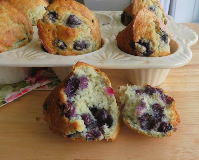 Mary Berry's Blueberry Muffins