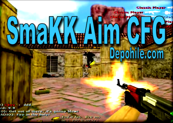 Counter Strike 1.6 SmaKK Aim CFG v5 İndir Süper Ayarlı 2020