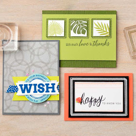 Stampin' Up! Swirly Frames Cards
