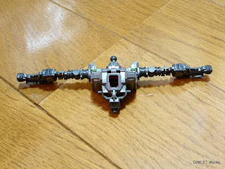 RG 07 RX-178 ガンダムMK-Ⅱ ティターンズ仕様 胸部&腕部フレーム