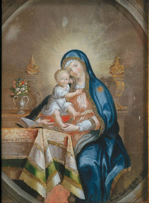 La Mère à l'Enfant Jesus (1754), Anna Maria Barbara Abesch La Mère à l'Enfant Jesus (1754), Anna Maria Barbara Abesch
