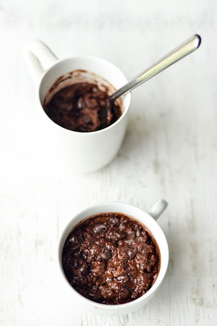 1-minute Brownie in a Mug - Mother's Day Baking
