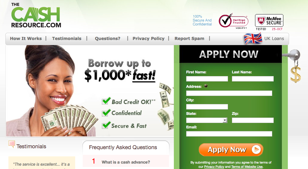 do online payday loans check your credit