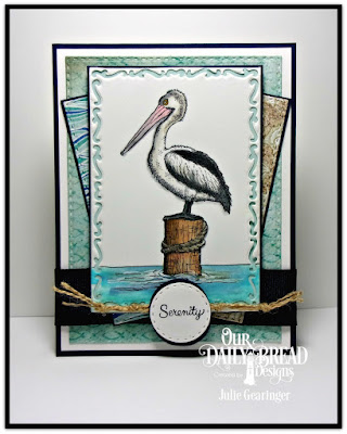 Our Daily Bread Designs Stamp Set: By The Sea, Our Daily Bread Designs Custom Dies: Double Stitched Rectangles, Double Stitched Circles, Lavish Layers, Our Daily Bread Designs Paper Collection: By The Shore 