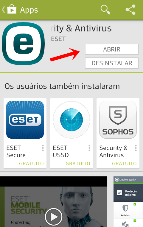 ESET NOD32 Antivirus para Android
