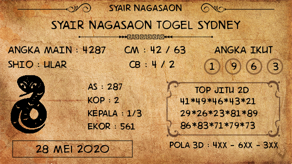 Sgp Nagasaon Senin Ini