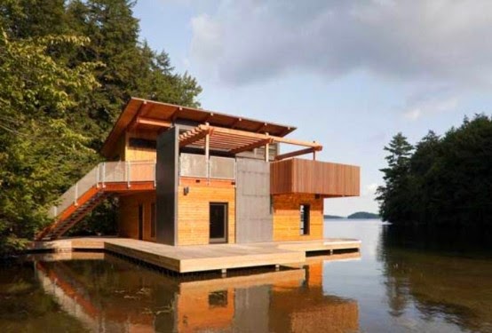 10 Desain Rumah Kayu Ramah Lingkungan Griya Inspiratif