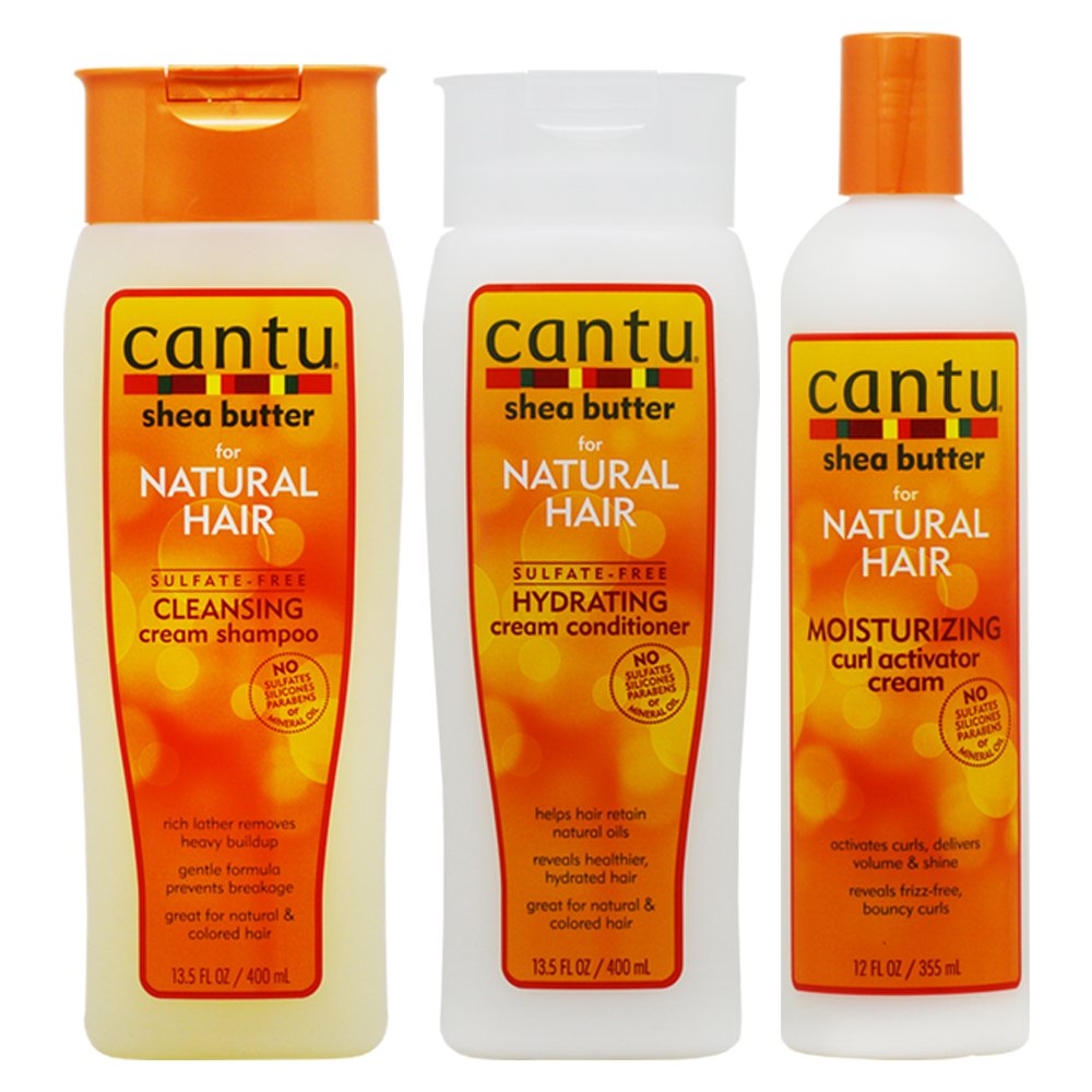 Shea Butter Shampoo + Hydrating Conditioner + Curl Activator Cream Shea Butter Shampoo + Hydrating Conditioner + Curl Activator Cream