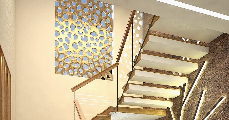 [35+] Staircase Handrail Design In Kerala